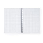 Notebook with graph paper