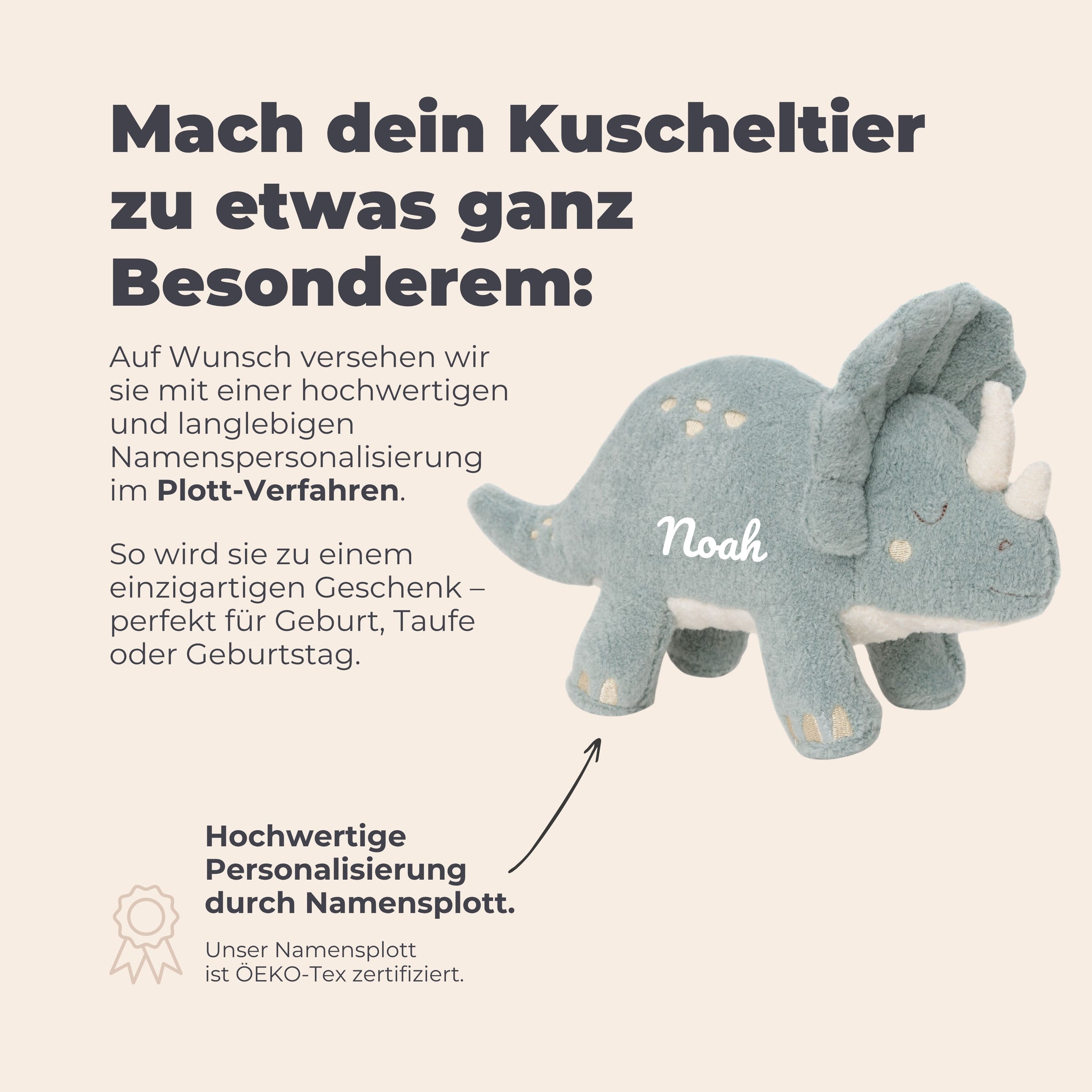 Jollein | Kuscheltier Dinosaurier