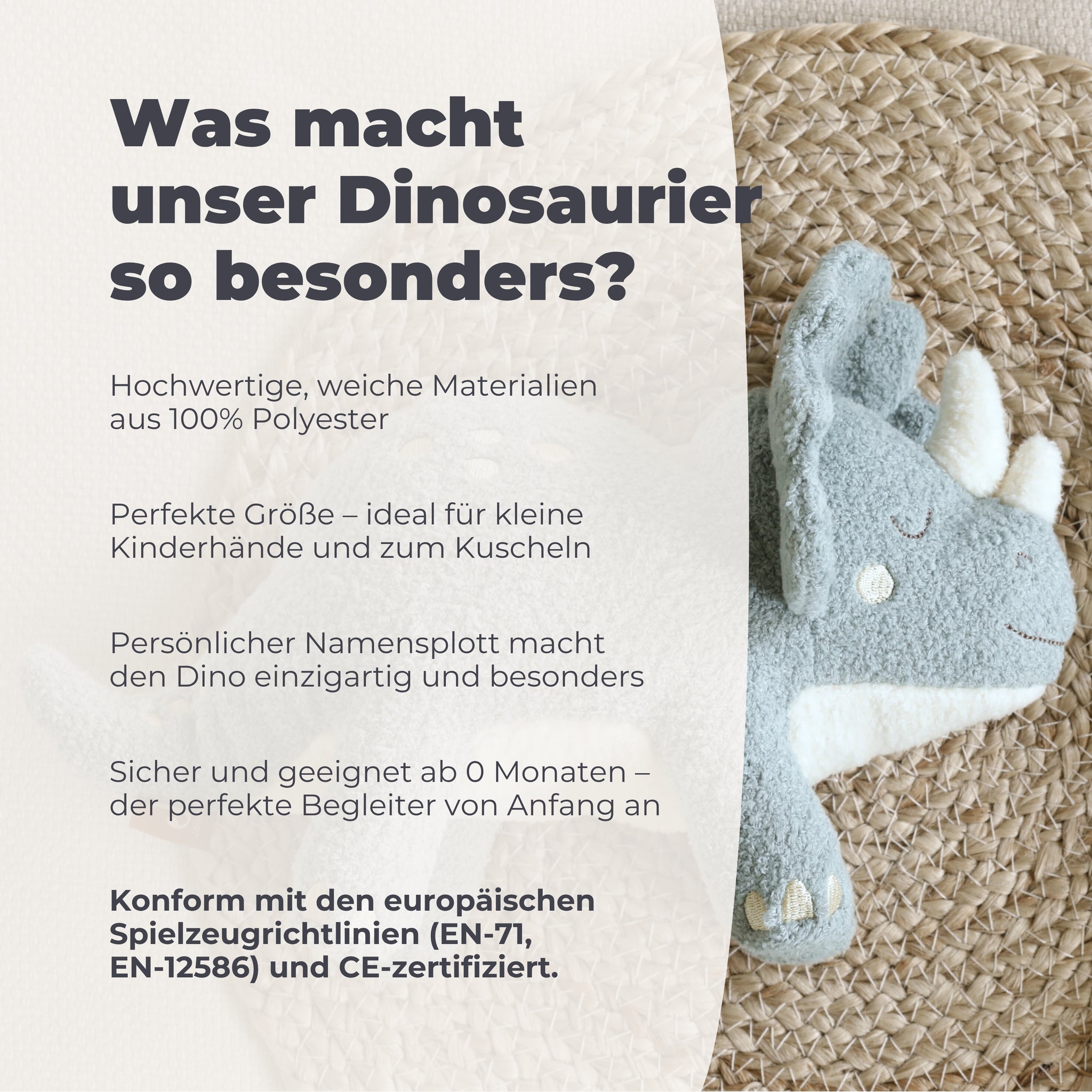 Jollein | Kuscheltier Dinosaurier