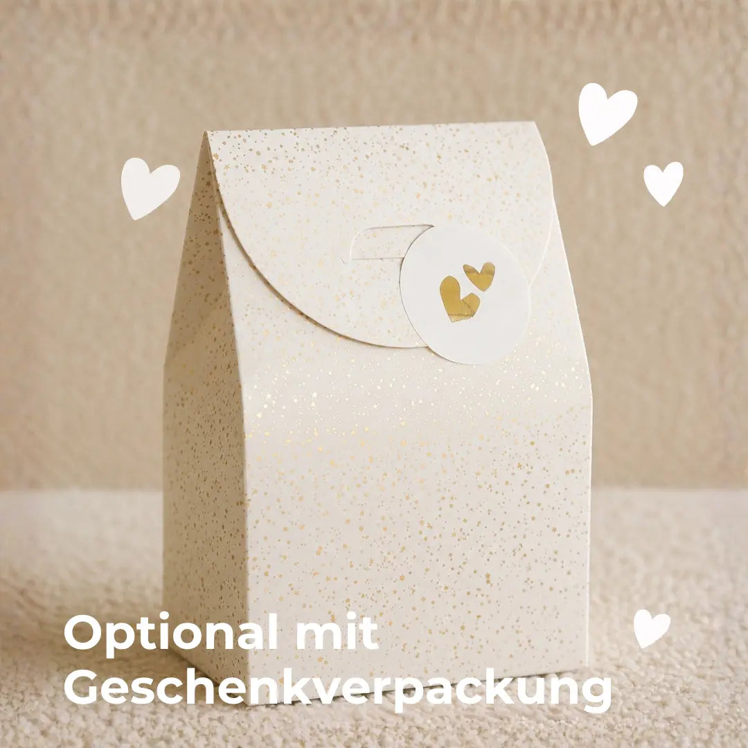 Babybürste aus Ziegenhaar, mit Namen personalisiert